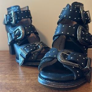 Freebied Violet Heels